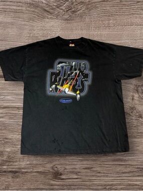 Star Wars Black Graphic Tee 90s 2XL